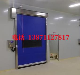高密拉链密封快速卷帘门